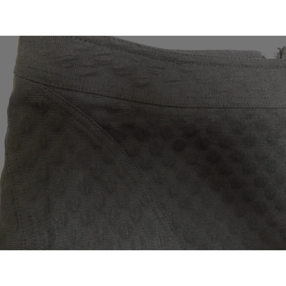 NEW womens Worthington BLACK flared skirt, size 10, lined, bumpy textured fabric - Picture 2 of 10